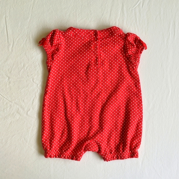 gymboree candy dotted bubble romper playsuit 0-3 months baby girl - Picture 6 of 6